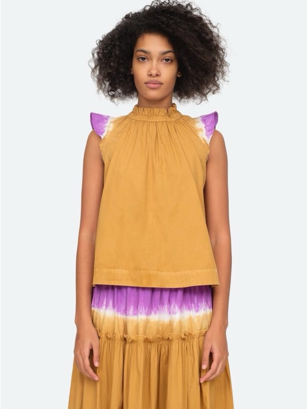 Sea New York Zelda Top in Honey 6